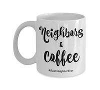 El Mejor Vecino Del Mundo Tazas Cerámica Taza De Café Porcelana Taza 330Ml Para Bebidas Oficina Café