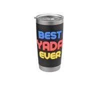 El mejor Yada de todos los tiempos - Nombre divertido Yada Vaso térmico de acero inoxidable de doble pared