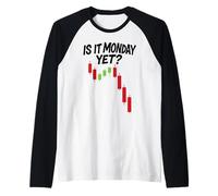 El Mercado de valores Bear Trading es el Lunes Opciones de comerciante Crypto Camiseta Manga Raglan