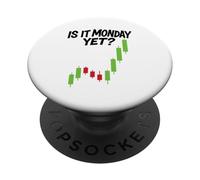 El Mercado de valores Bear Trading es el Lunes Opciones de comerciante Crypto PopSockets PopGrip Adhesivo
