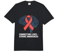 El Mes de concientización sobre el accidente cerebrovascular Puede provocar Conciencia sobre el accidente Comfort Colors Adult Heavyweight T-Shirt