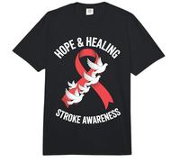 El Mes de concientización sobre el accidente cerebrovascular Puede provocar Conciencia sobre el accidente Comfort Colors Adult Heavyweight T-Shirt