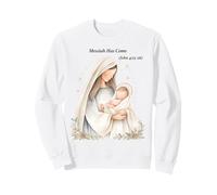 El Mesías de Belén Boho ha Llegado la Navidad Sudadera