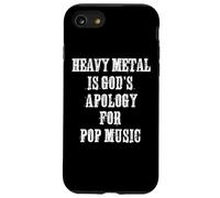 El Metal Pesado es disculpa de los Dioses por la Cabeza Divertida del Metal de la música del Pop Carcasa para iPhone SE (2020) / 7/8
