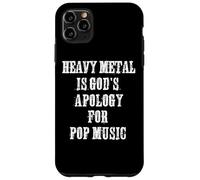 El Metal Pesado es disculpa de los Dioses por la Cabeza Divertida del Metal de la música del Pop Carcasa para iPhone 11 Pro MAX