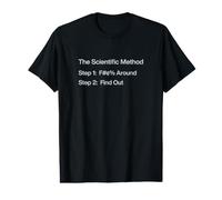 El método científico Dicho Divertido Camiseta gráfica económica