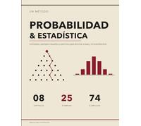 El Método Probabilidad y Estadística: Conceptos, Ejemplos Resueltos y Ejercicios para Pensar bajo Incertidumbre | Bayes, Variables Aleatorias, ... Central del Límite, Contrastes y Regresión