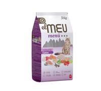El MEU Menú Pienso Natural para Gatos Urinario 3 kg - Pienso Gatos Seco con Doble proteina (Salmón y Pollo) - Control Urinario, Digestión Fácil y Nutrición Completa