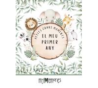El meu primer any. Petits grans moments.: Regal àlbum de fotos per a nadó recent nascut, amb els records, fites i assoliments més memorables del ... Fotos de mida estàndard 10x15. (Álbum Bebé)