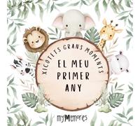 El meu primer any. Xicotets grans moments.: Regal àlbum de fotos del bebé nounat, amb els records, fites i assoliments més memorables del primer any ... Un llibre escrit en valencià. (Álbum Bebé)