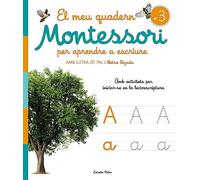 El meu quadern Montessori per aprendre a escriure
