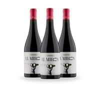 El Mirón Vino Tinto Joven Tempranillo, D.O. Ribera del Duero, 0,75 L PRADOREY Pack 3 botellas (2024)