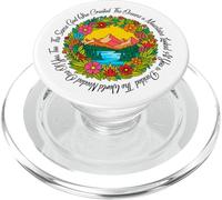 El Mismo Dios Que creó océanos y montañas te Hizo también PopSockets PopGrip para MagSafe