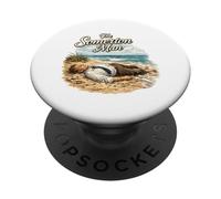 El Misterio de la Playa sin Resolver del Hombre de Somerton PopSockets PopGrip Adhesivo