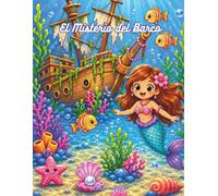 El Misterio del Barco: Cuento Ilustrado a Color (Mi Libro de Sirenas y Amigos del Mar)