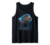 El místico Rey Fuerte del Desierto y la Naturaleza. Camiseta sin Mangas