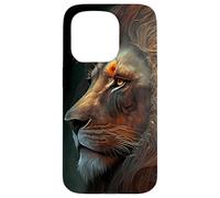 El místico Rey Fuerte del Desierto y la Naturaleza. Carcasa para iPhone 15 Pro