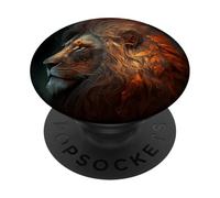 El místico Rey Fuerte del Desierto y la Naturaleza. PopSockets PopGrip Adhesivo