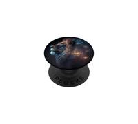 El místico Rey Fuerte del Desierto y la Naturaleza. PopSockets PopGrip Adhesivo
