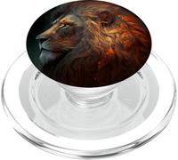El místico Rey Fuerte del Desierto y la Naturaleza. PopSockets PopGrip para MagSafe