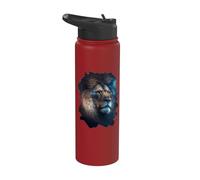 El místico rey fuerte del desierto y la naturaleza. Stainless Steel Insulated Water Bottle