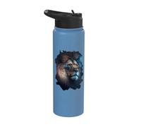 El místico rey fuerte del desierto y la naturaleza. Stainless Steel Insulated Water Bottle