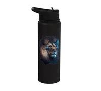 El místico rey fuerte del desierto y la naturaleza. Stainless Steel Insulated Water Bottle