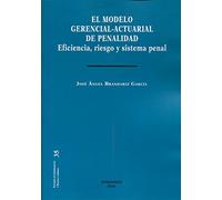 El modelo gerencial-actuarial de penalidad. Eficiencia, riesgo y sistema penal (SIN COLECCION)