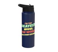 El modelo más bueno que el mundo haya conocido Modelo divertido Stainless Steel Insulated Water Bottle