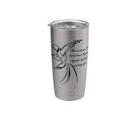 El momento en que escuché amor por primera vez renuncié a mi alma Derviche Vaso térmico de acero inoxidable de doble pared