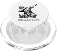 El Momento Presente Dabbing Buddha Mindfulness Iluminación PopSockets PopGrip para MagSafe
