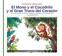 El Mono y el Cocodrilo y el Gran Truco del Corazón: Un Cuento Clásico del Panchatantra (Panchatantra Tales: Timeless Wisdom for Modern Kids)