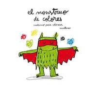 El monstruo de colores cuaderno para colorear | Anna Llenas