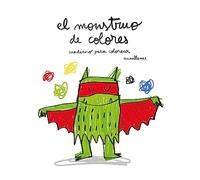 El monstruo de colores cuaderno para colorear | Anna Llenas