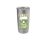 El monstruo de Frankenstein Frankenstein Alive Pop Art Halloween Vaso térmico de acero inoxidable de doble pared