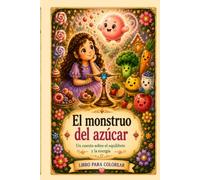El monstruo del azúcar: Libro para colorear (Historias del Reino del Equilibrio)