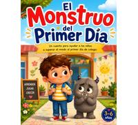 EL MONSTRUO DEL PRIMER DIA: UN CUENTO PARA AYUDAR A LOS NIÑOS A SUPERAR EL MIEDO AL PRIMER DIA DE COLEGIO (Los Monstruos que Ayudan)