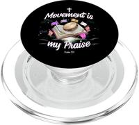 El Movimiento es mi alabanza Bailando Adoración Cristiana Bailarina PopSockets PopGrip para MagSafe