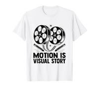 El movimiento es una historia visual Animación Dibujar Bosquejo Animar Camiseta