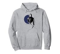 El Mundo de los Juegos del Hambre Katniss Everdeen Sudadera con Capucha, Unisex para Adultos, Gris Jaspeado, M