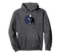El Mundo de los Juegos del Hambre Katniss Everdeen Sudadera con Capucha, Unisex para Adultos, Jaspeado Oscuro, XXL