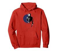 El Mundo de los Juegos del Hambre Katniss Everdeen Sudadera con Capucha, Unisex para Adultos, Rojo, S