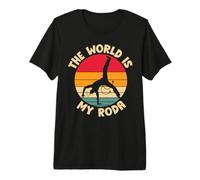 El Mundo es mi Roda Capoeira Camiseta Premium