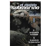 El MUNDO SUBMARINO 8: LOS DRAGONES DE LAS GALÁPAGOS + LOS SECRETOS DE LAS CUEVAS MARINAS [DVD]