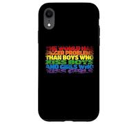 El Mundo Tiene Mayores Problemas Bandera Gay arcoíris | LGBTQ Carcasa para iPhone XR