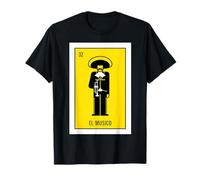 El Músico Funny Card Tarjeta de Lotería Mexicana Camiseta