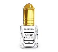 El Nabil Musc Fruity - Extracto de perfume en roll-on (12 unidades, 5 ml)
