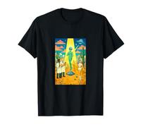 El Nacimiento de Roswell Bob Renaissance Art Alien Parodia Camiseta