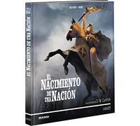 El Nacimiento de una Nacion (The Birth of a Nation) - Ed. Libro (64 pags) (Blu-ray + DVD Extras)