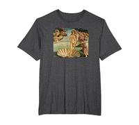 El Nacimiento de Venus Camiseta, Hombre Tallas Grandes, Jaspeado Oscuro, 2X Alto
